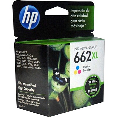 TINTA HP 662XL TRICOLOR