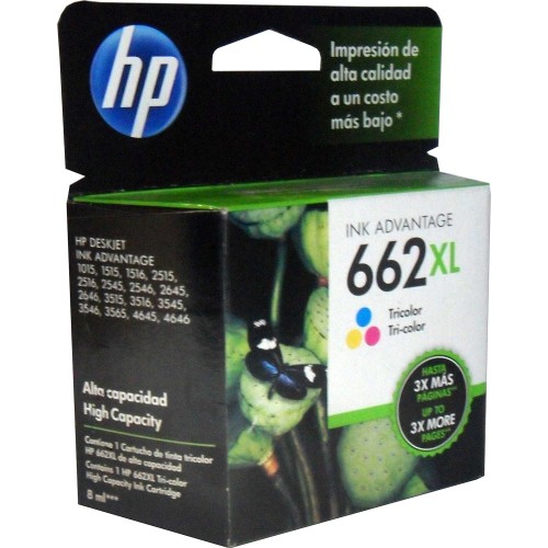 TINTA HP 662XL TRICOLOR