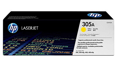 HP TONER CE412 A YELLOW 305A