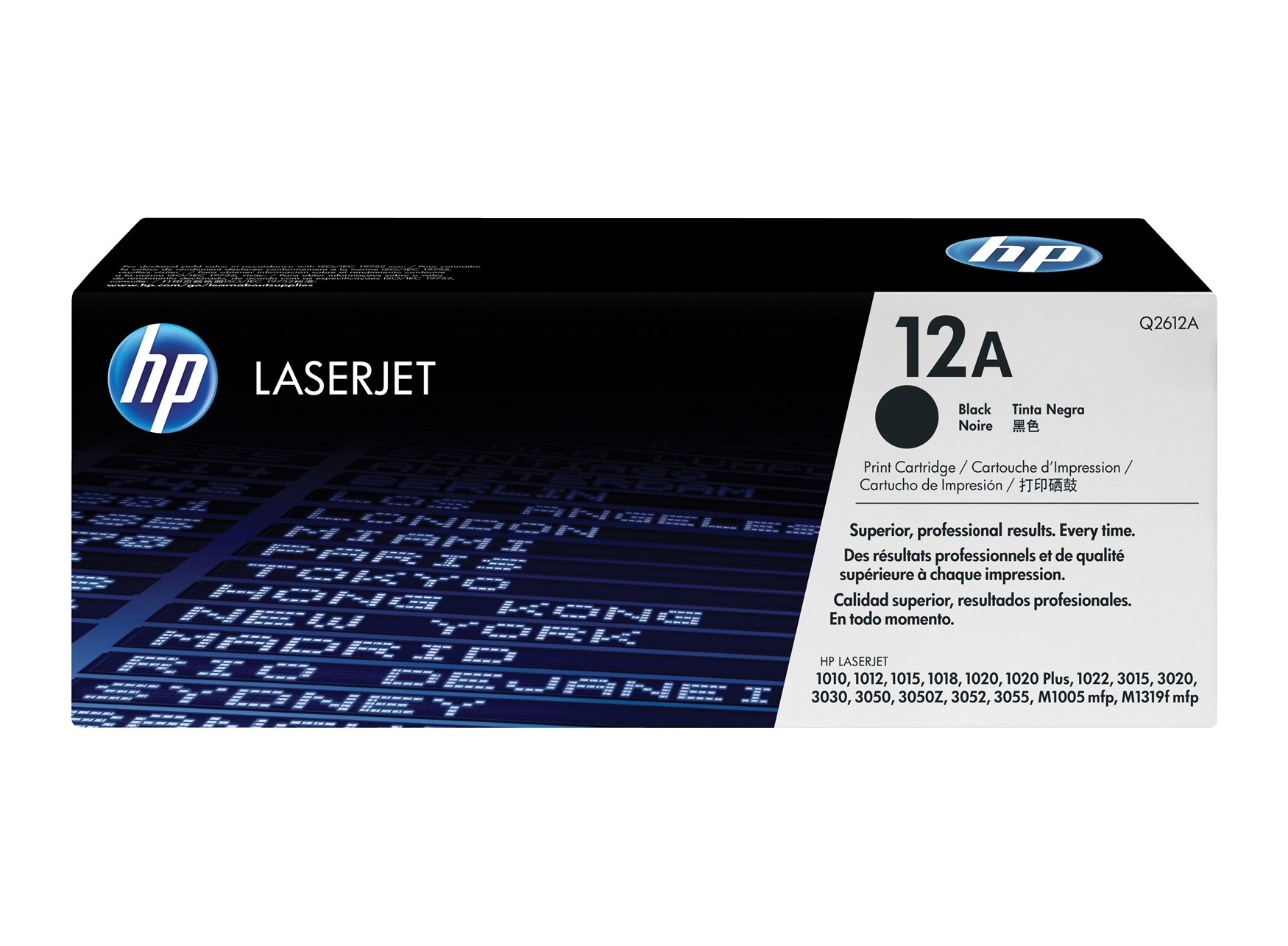 HP TONER Q2612 A NEGRO