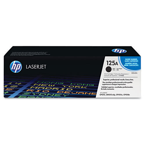 HP TONER CB540A BK HP125A BK