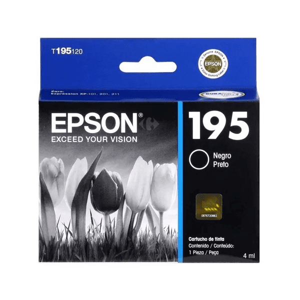 Tinta Epson 195 Negro