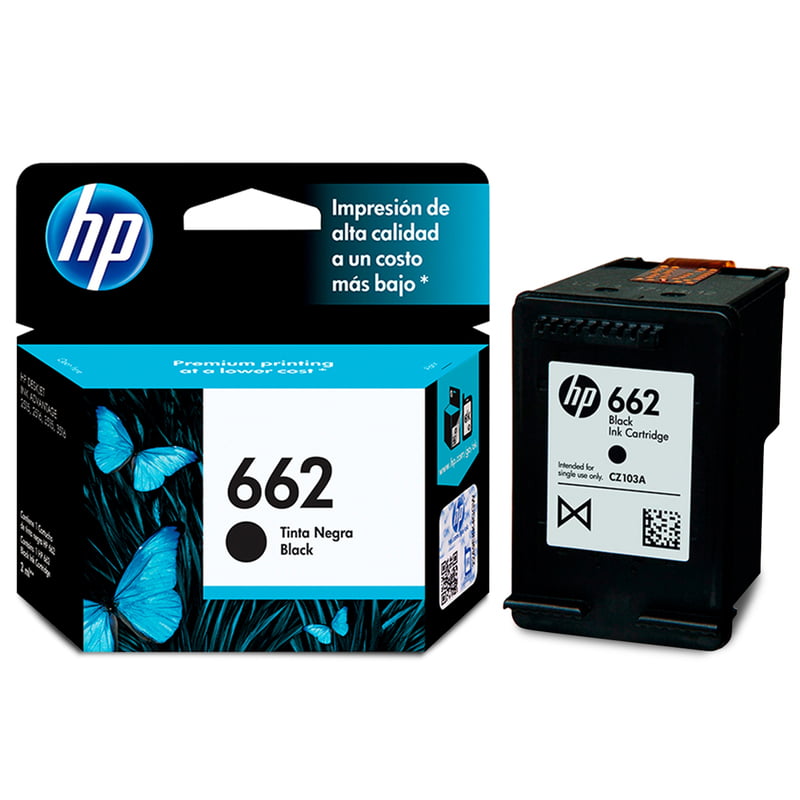 Tinta HP 662 Negro