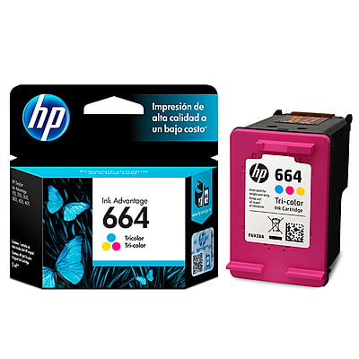 Tinta HP 664 color