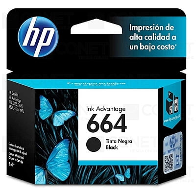 Tinta HP 664 Negro