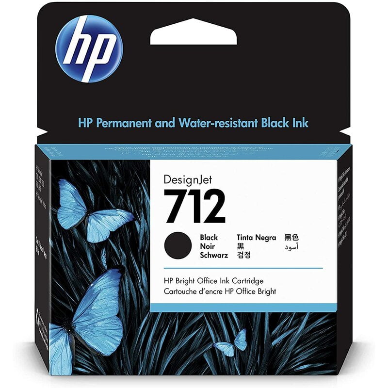 Tinta HP 712 Negro 80ml