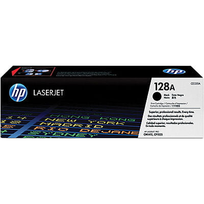 Toner HP 128A LaserJet CE320A Negro