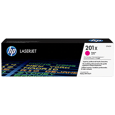 Toner HP 201X LaserJet CF403A Magenta