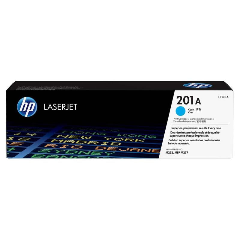 Toner HP 201A CF401A LaserJet Cyan