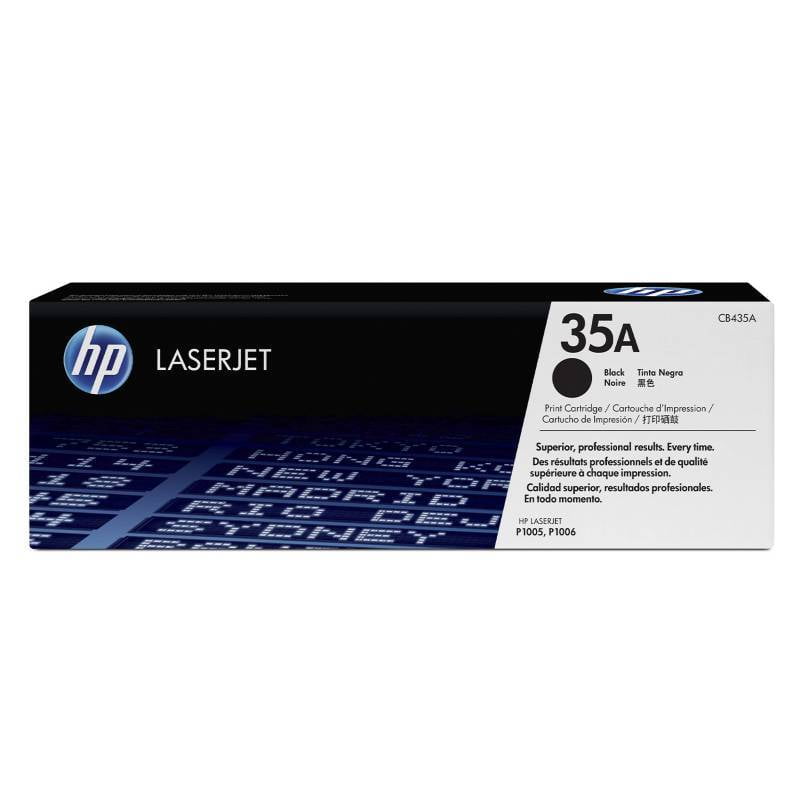 Toner HP 35A LaserJet CB435A Negro