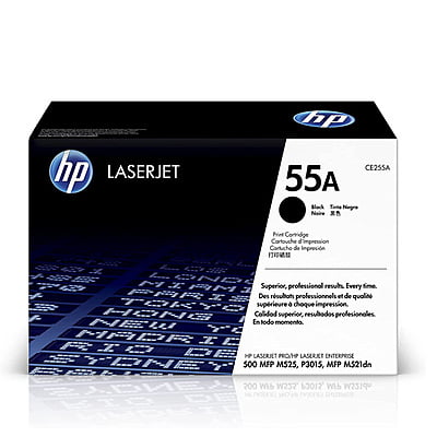 Toner HP 55A LaserJet CE255A Negro