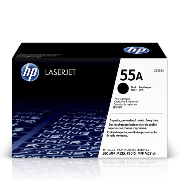 Toner HP 55A LaserJet CE255A Negro