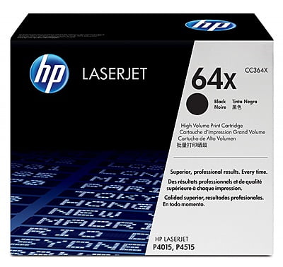 Toner HP 64X LaserJet CC364X Negro