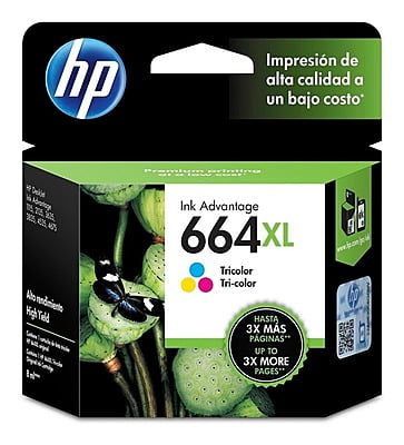 Tinta HP 664 XL Color