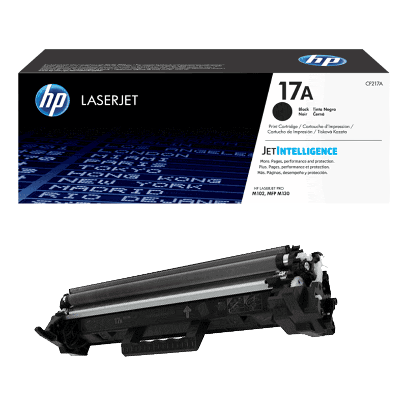 Toner HP 17A LaserJet CF217A Negro